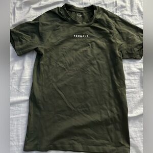 YoungLA 475 SUPERVILLAIN COMPRESSION TEE Forest Green Large